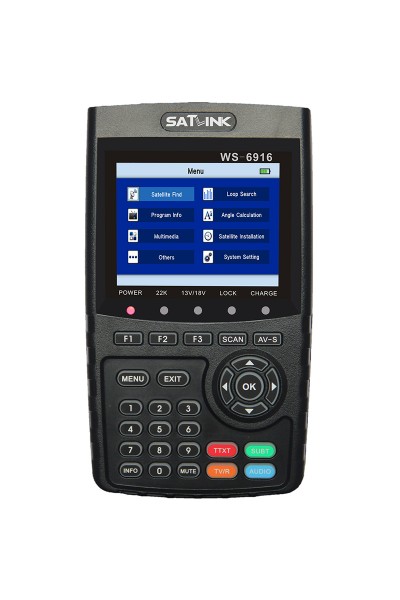 Satlink WS  6916 Digital Satellite Finder DVB  S S2 High Definition MPEG  4 HD Meter with MPEG  2 MPEG  4 WS6916 Receiver