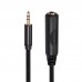 3662B 6 35mm Female to 3 5mm Male Audio Adapter Cable  Length  30cm
