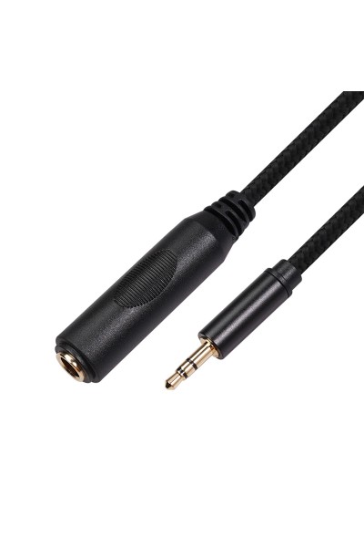 3662B 6 35mm Female to 3 5mm Male Audio Adapter Cable  Length  1 5m